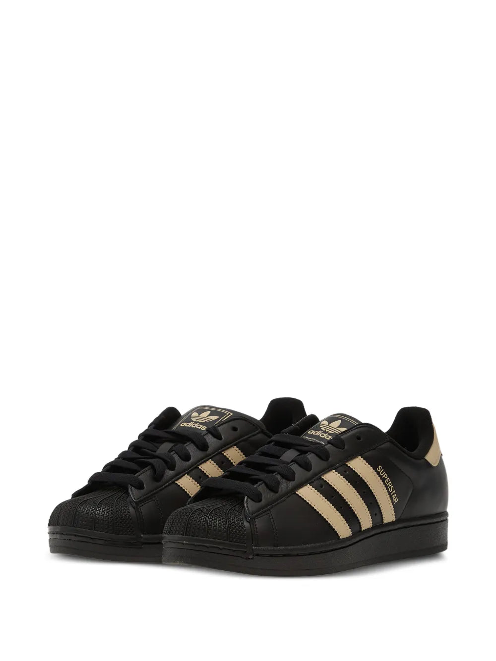 adidas Superstar Ii Stripe — Black — Size US M 3.5 - US W 5 — Side View