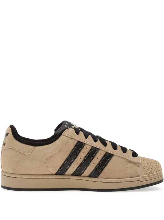 adidas Superstar Ii Three-Stripe — Beige — Size US M 3.5 - US W 5 — Front View