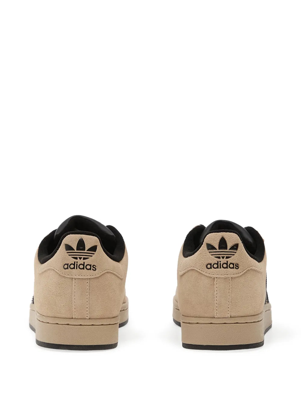 adidas Superstar Ii Three-Stripe — Beige — Size US M 3.5 - US W 5 — Back View