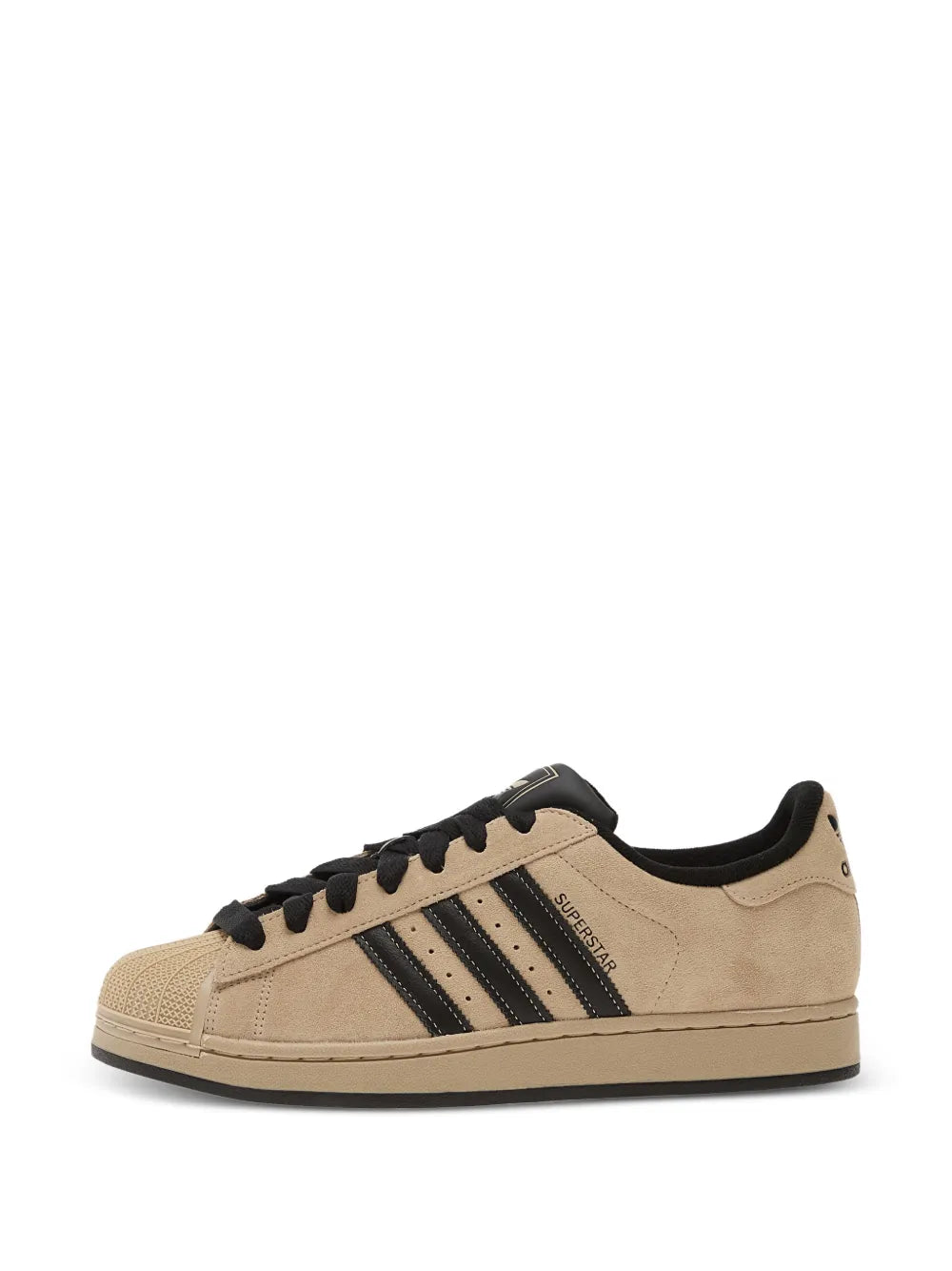 adidas Superstar Ii Three-Stripe — Beige — Size US M 3.5 - US W 5 — Lifestyle View