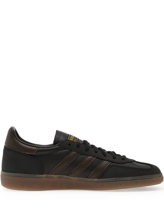 adidas Handball Spezial Lace-Up Sneakers — Black — Size US M 8.5 - US W 10 — Front View