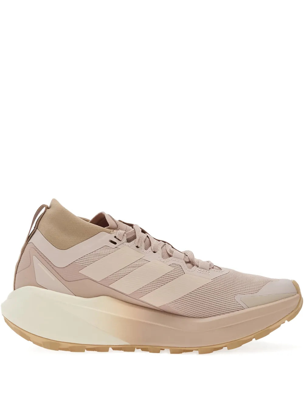 adidas Terrex Agravic Gtx Trail Running — Taupe — Size US M 3.5 - US W 5 — Front View