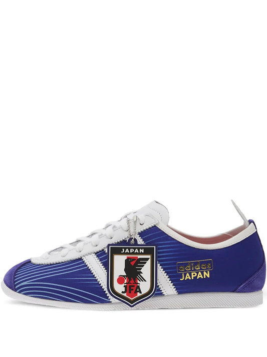 adidas Japan Stripe Sneakers — Blue — Size US M 10 - US W 11.5 — Front View