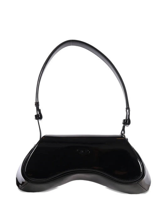 Diesel Glossy Shoulder Bag — Same as shown — Size One Size — Front View