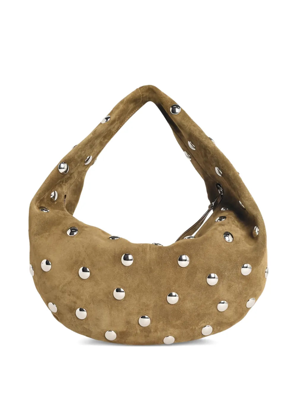 Khaite Scale Pattern Studded Olivia Shoulder Bag — Same as shown — Size One Size — Front View