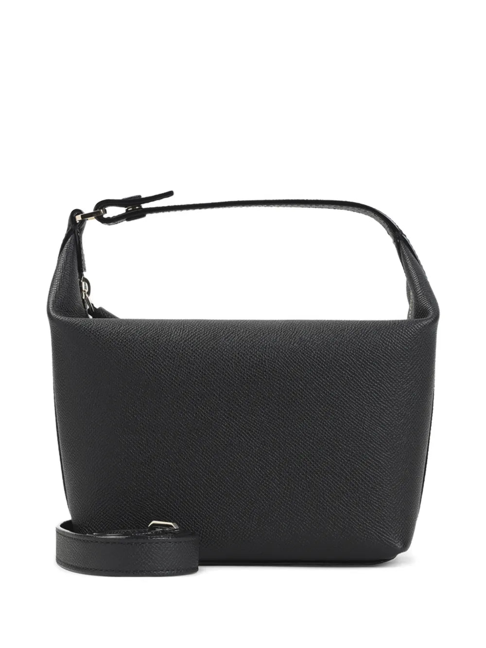 Valextra Zipped Leather Mini Bag — Same as shown — Size One Size — Front View