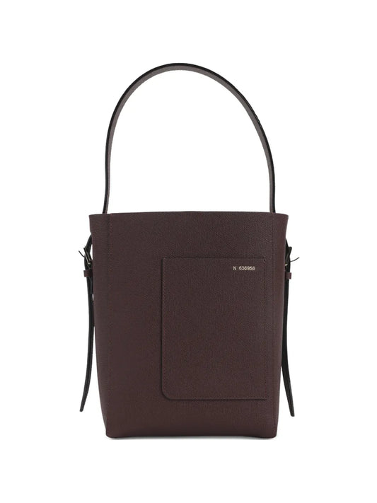 Valextra Pocket Shoulder Bag — Same as shown — Size One Size — Front View