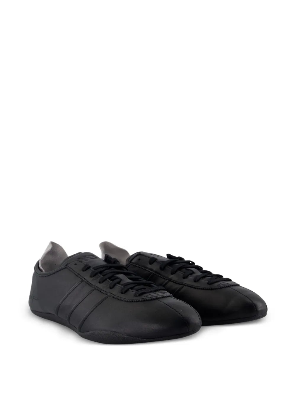 Y-3 Tokyo Laced Leather — Black — Size US M 3.5 - US W 5 — Side View