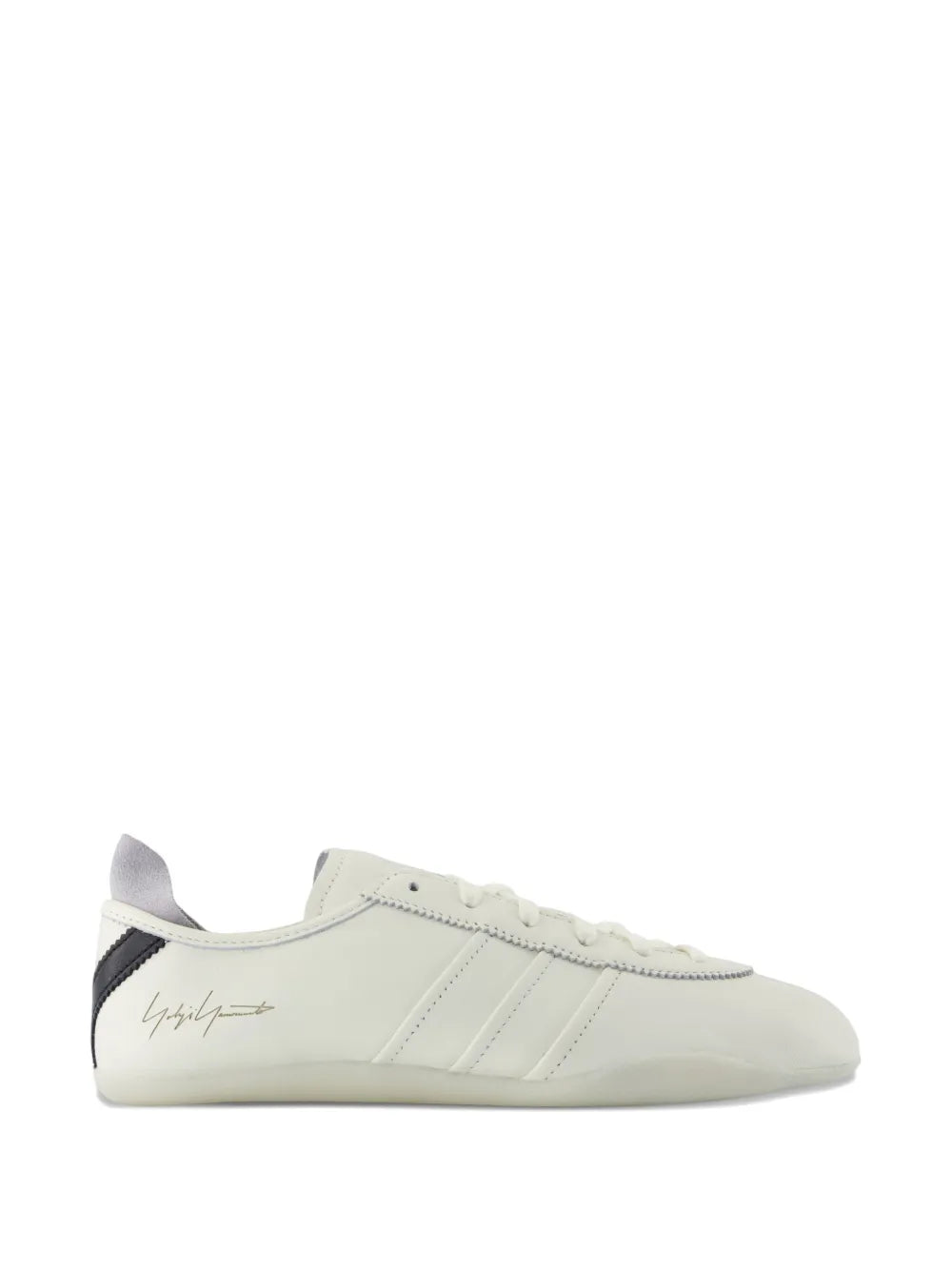 Y-3 Tokyo Leather — White — Size US M 3.5 - US W 5 — Front View