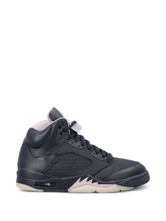Nike X Paris Saint German Air Jordan 5 — Black — Size US M 3.5 - US W 5 — Front View