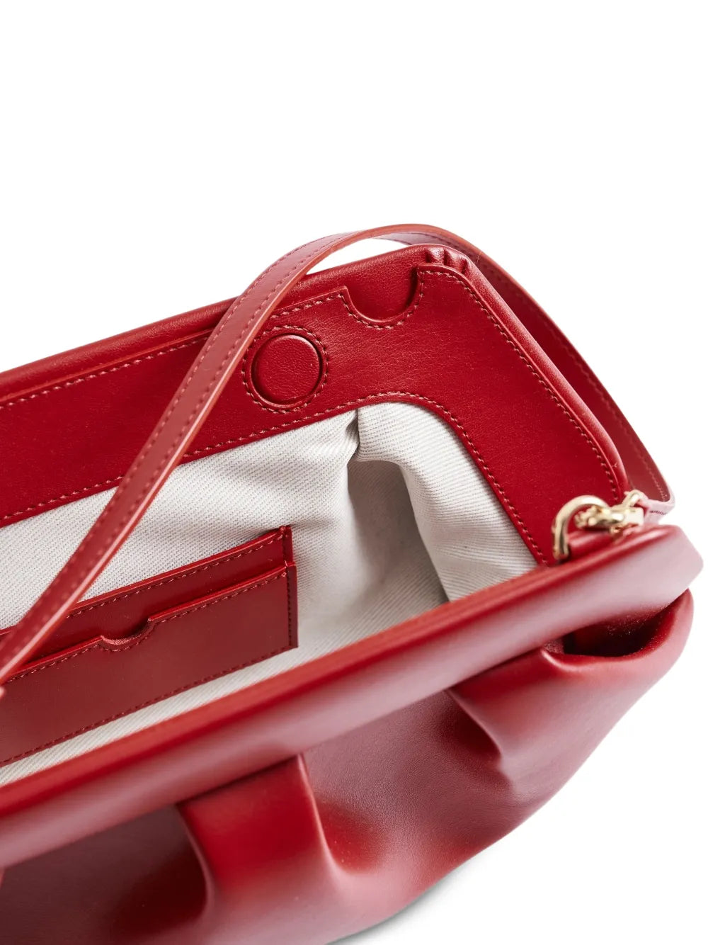 Themoire Bios Ruched Shoulder Bag — Same as shown — Size One Size — Top View