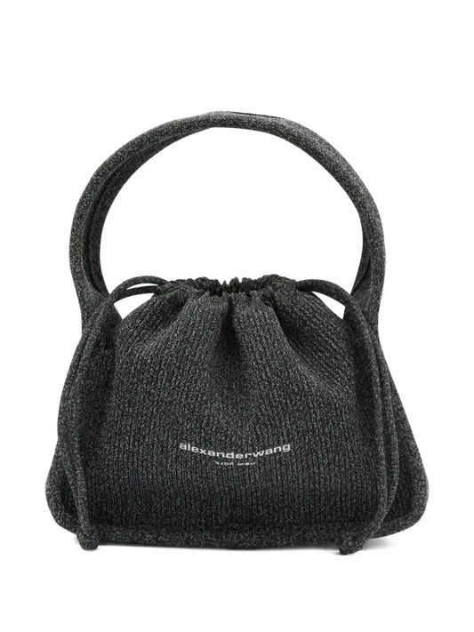 Alexander Wang Drawstring Top Handle Shoulder Bag — Same as shown — Size One Size — Front View