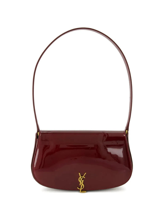 Saint Laurent Voltaire Logo Plaque Shoulder Bag — Same as shown — Size One Size — Front View