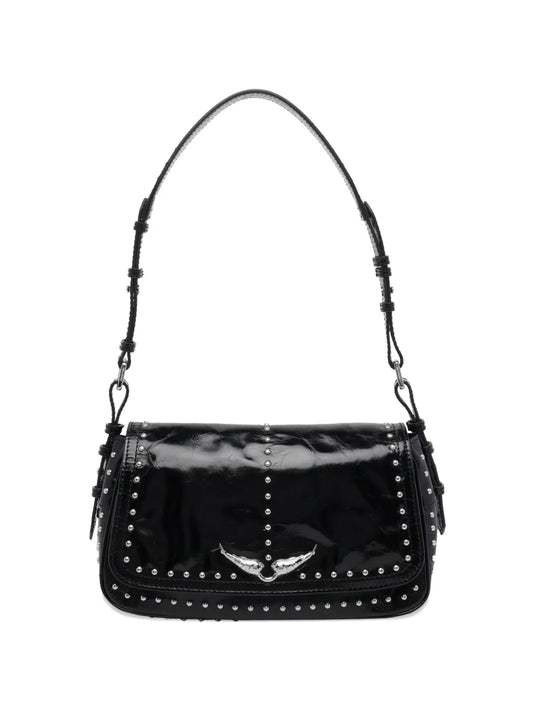 Zadigvoltaire Studs Removable Strap Shoulder Bag — Same as shown — Size One Size — Front View