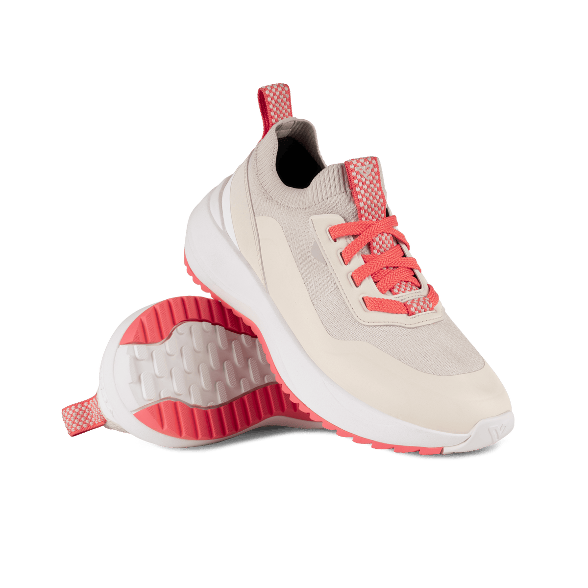 Women's Stormburst Low Top - Shell/Hyperpink