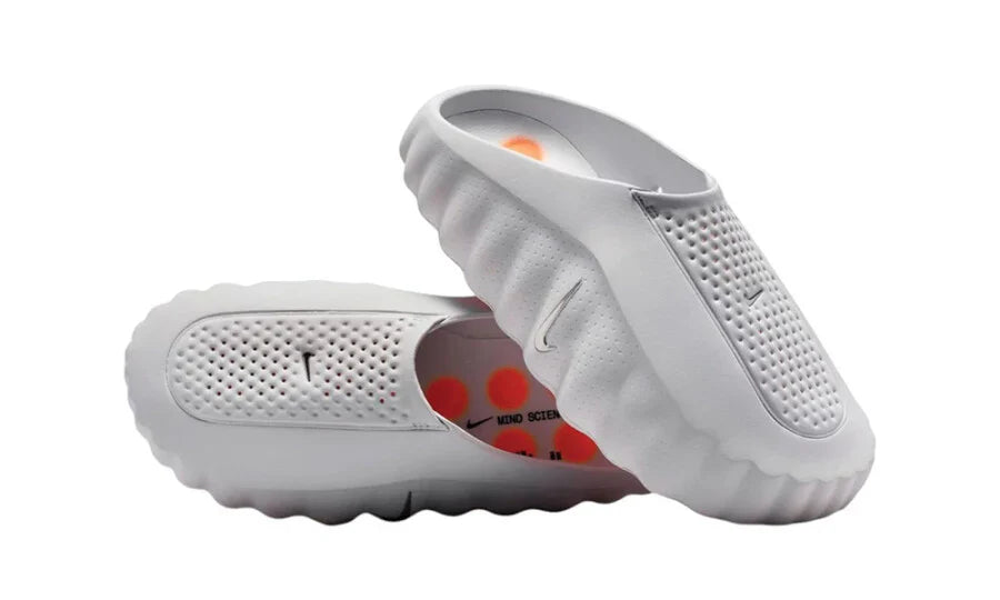 Nike Mind 001 Slide — Light Smoke Grey — Size US M 3.5 - US W 5 — Side View