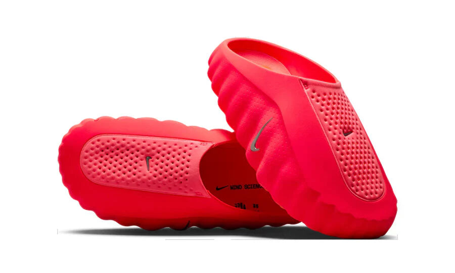 Nike Mind 001 Slide — Solar Red — Size US M 3.5 - US W 5 — Side View