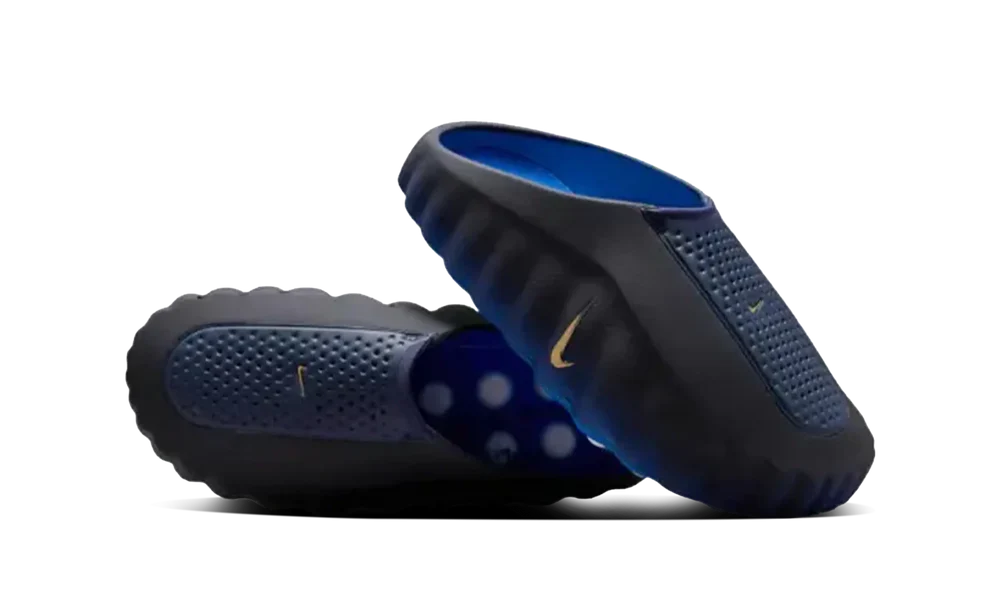 Nike Mind 001 Slide — Blackened Blue Game Royal — Size US M 3.5 - US W 5 — Side View