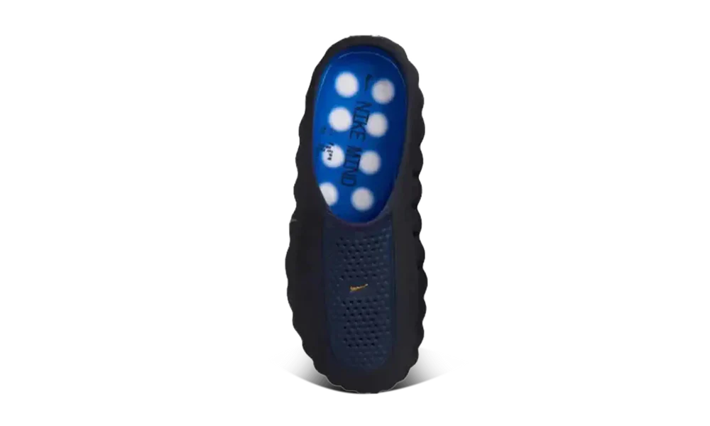 Nike Mind 001 Slide — Blackened Blue Game Royal — Size US M 3.5 - US W 5 — Back View